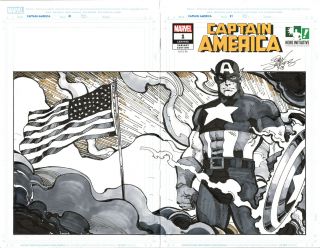 Hero Initiative Captain America 100 Project: Dan Jurgens