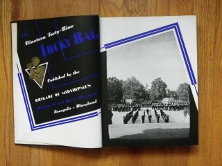 " Lucky Bag " - 1949 Us Naval Academy Yearbook - Cno Watkins - Irwin Astronaut - Football
