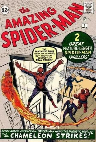 Spiderman 1 (8.  5 Vf, ) Gorgeous (published 1963) Photo Not Actual (in Storage)