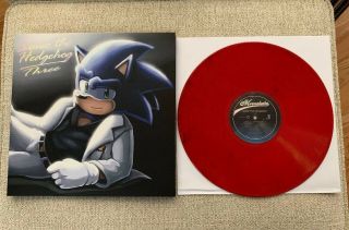 Sonic The Hedgehog 3 Soundtrack Red Vinyl Lp Video Game Ost Rare