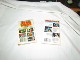 1982 FIRST PRINTING STAR WARS COMIC BOOK PAPERBACKS 1 & 2 MARVEL STAN LEE 3