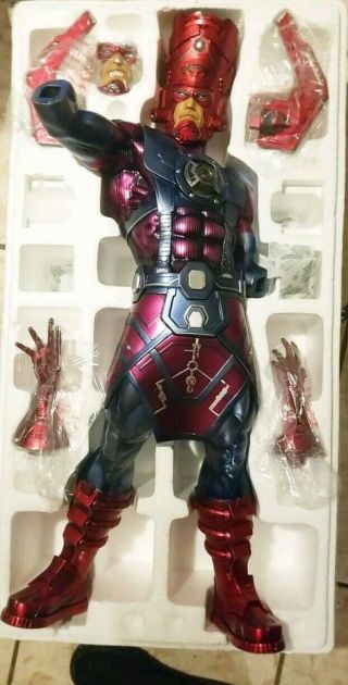Sideshow Collectibles Galactus Maquette Statue Silver Surfer Marvel Mcu