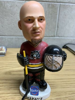 Norm Maracle 34 Chicago Wolves Bobble Head