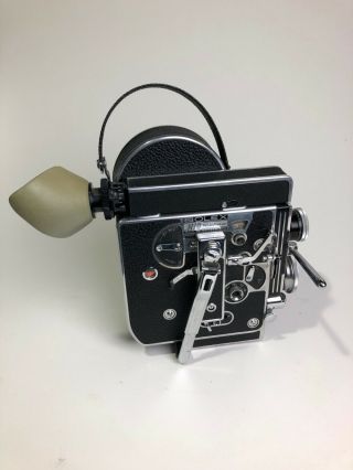 Bolex Paillard H16 Reflex 3 16mm Vintage Movie Camera Vry Switar F1.  8 16mm