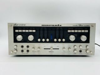 Vintage Marantz 1150d Integrated Stereo Console Amplifier Home Sound System