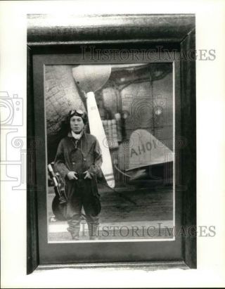 1991 Press Photo Japanese Pilot Zenji Abe In World War Ii - Hcm01630