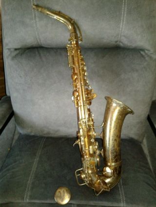 Vintage Conn Naked Lady Sax,  Saxophone,  Serial 262111 Era 1934/35