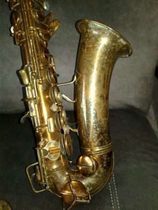 Vintage Conn Naked Lady sax,  saxophone,  serial 262111 era 1934/35 2