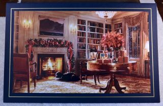 2011 Obama White House Christmas Card W/ Envelope