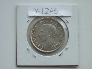Vintage Canada 1938 Silver Dollar Double Hp Quality Y1246