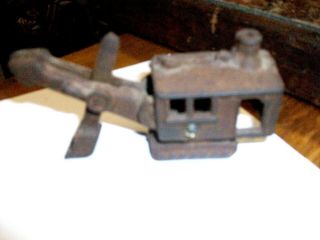 vintage hubley cast iron toy steam shovel 3