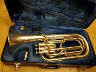 Vintage Yamaha Baritone Horn Ybh - 301s With Case