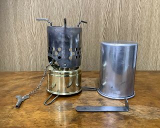 1930’s VINTAGE MAX SIEVERT CAMPUS 3 EARLY TYPE BRASS CAMP STOVE SVEA 123 3