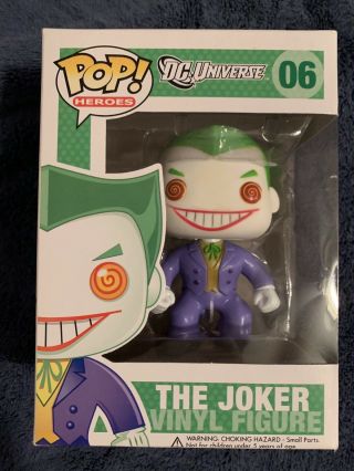 Funko Pop The Joker 06 - Dc Universe