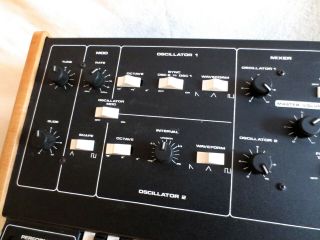 MOOG PRODIGY vintage analog mono synth synthesizer w/ trigger input minimoog rad 3