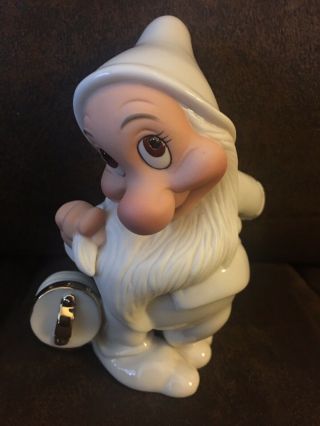 Lenox Disney Showcase Bashful Figurine From Snow White Rare,  No Box,  Retired