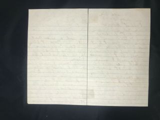 1938 Handwritten Letter from a Circus Band Leader Talking About Circus News 2