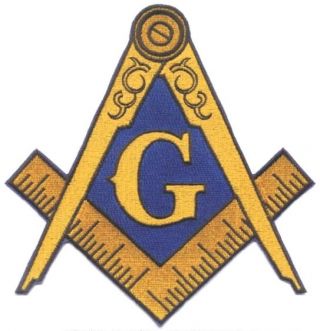 Masonic Large Iron - On Embroidered Jacket Emblem Patch (mp_8)