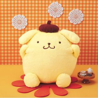 Sanrio Furyu Pom Pom Purin Face Large Dx Stuffed Plush Doll 33cm Amu - Prz9371 Usa