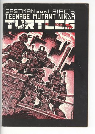 Teenage Mutant Ninja Turtles 1 Mirage 1984 2nd Print Eastman Laird (c 27194)