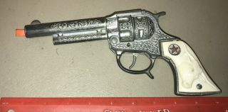 Vintage Hubley Texan Jr Die Cast Cowboy Toy Cap Gun