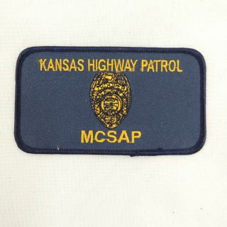 Kansas Highway Patrol Motor Carrier Safety Assistance Program Patch