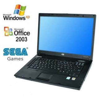 Hp Compaq Nx7300 Laptop Windows Xp 32bit Microsoft Office | Vintage Games |wifi