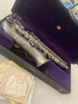 Vintage Conn Stencil Alto Sax Saxophone