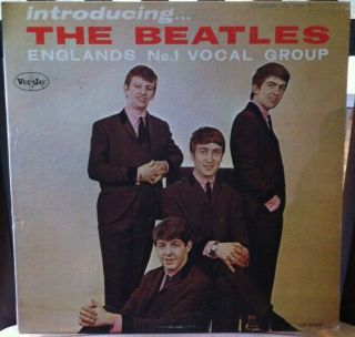 Introducing The Beatles - Legit Vee Jay Lp 1062 Mono Vg/vg,