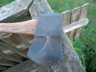 Vintage Embossed Kelly Perfect Axe