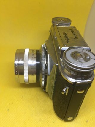 vintage Voigtlander Prominent camera with 50mm Nokton 1.  5 lens. 3