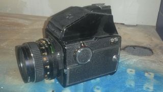 Old Vintage Mamiya 645 Camera Sekor 1:2.  8 80mm 125834 Lens
