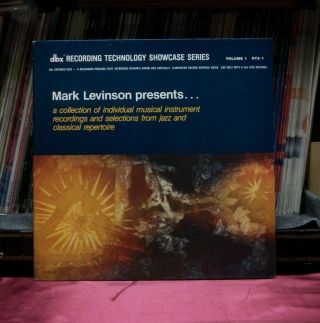 Mark Levinson Presents Dbx Recording Technology Showcase Series Volume 1 Rts - 1