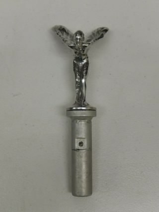 Vintage Rolls Royce Spirit Of Ecstasy Low Base With Fittings Car Mascot