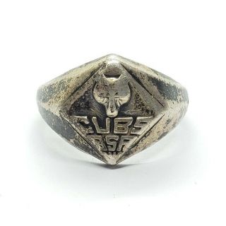 Vargas 925 Sterling Silver Boy Scouts Of America Bsa Ring Size 6