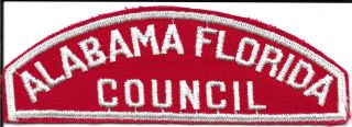 Boy Scout Alabama Florida Council Rws