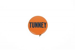 Senator John Tunney Pin Vtg Pinback Button California Campaign Political Local