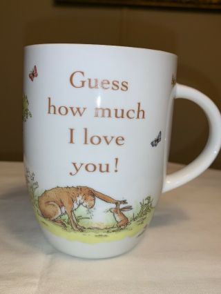 Euc Guess How Much I Love You Coffee Mug Cup 12oz Konitz Germany