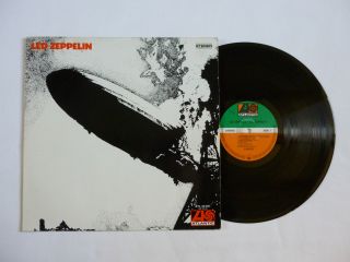 Led Zeppelin I (1) S/t Debut Ex,  /ex 1980 Classic Rock German Atlantic Lp