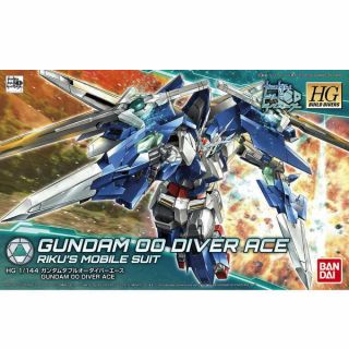 Gundam 00 Diver Ace Gundam Build Divers Bandai Hobby Hg 1/144 Model Kits