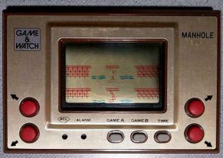 Nintendo Game & Watch Octopus Game Console Vintage From Japan