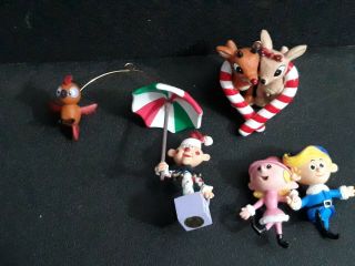 Rudolph Red - Nosed Reindeer Misfit Toys Holiday Ornaments Set Of 3