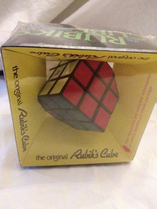 1980 Rubiks Cube In The Box Stunning
