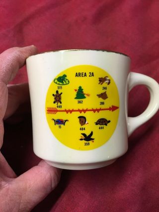(mb) Boy Scouts - Order Of The Arrow - Vintage Area 2 - A Coffee Mug