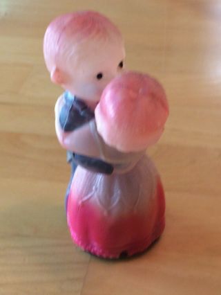 Vintage Celluloid & Tin Windup Toy " Dancing Couple " Occupied Japan