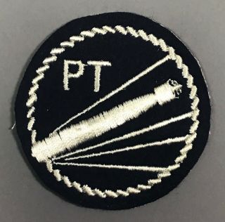 Wwii Navy Pt Boat Patch Cut Edges No Glow