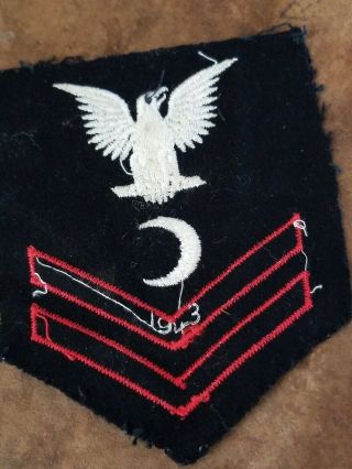 1943 Us Navy Ww2 Wwii Wool Uniform Ship 