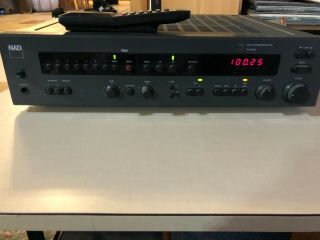 Nad 7000 Stereo Receiver 40 Watts/ Channel Remote Control Quality Vintage Hifi