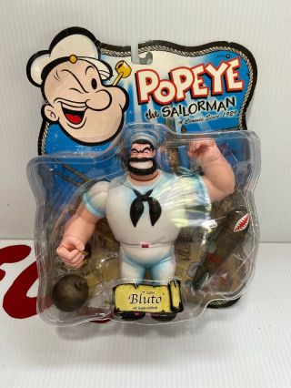 Popeye The Sailor Man Sailor Bluto Series 2 5” Figure 2001 Mezco