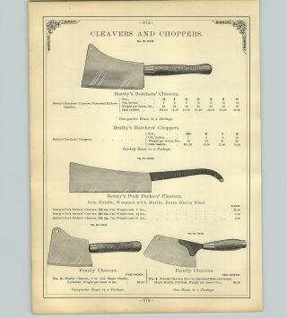 1890 Paper Ad Beatty 